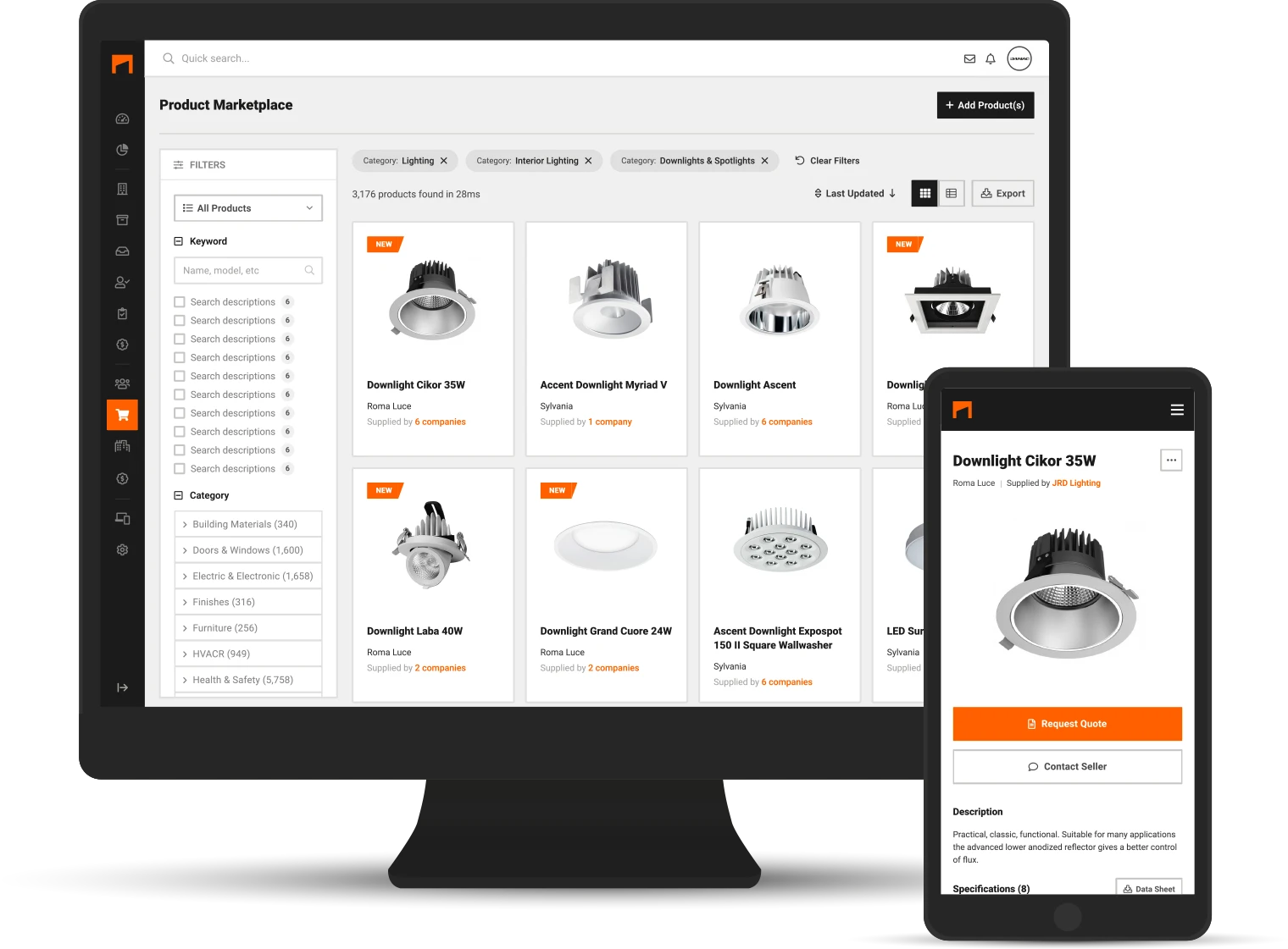 Construction Product Marketplace